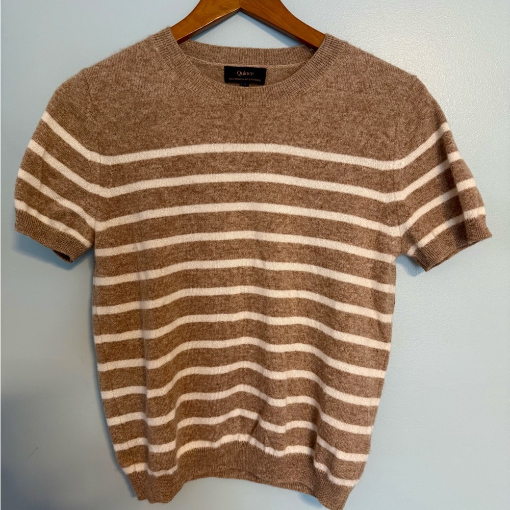Quince Mongolian Cashmere Tee